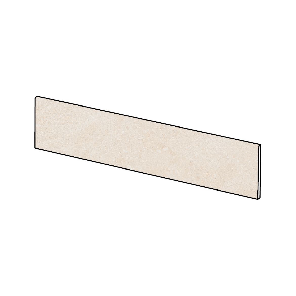 Billede af Matrix Lys Beige Sokkelliste 72x598 mm