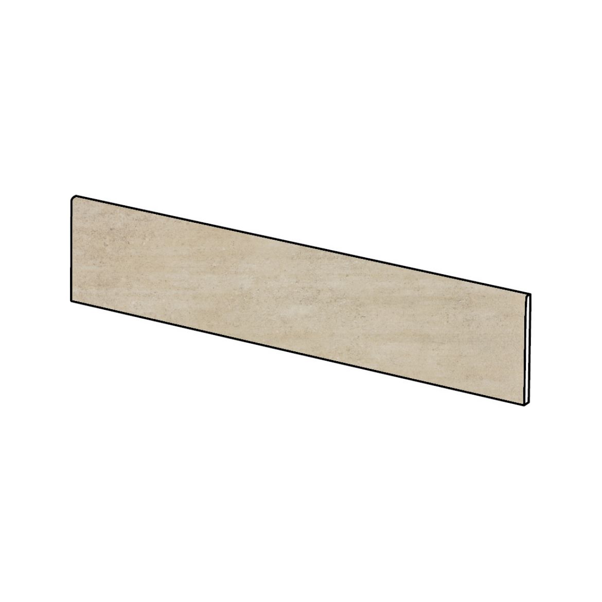 Billede af Rako Fox Beige sokkelliste 72x598 mm