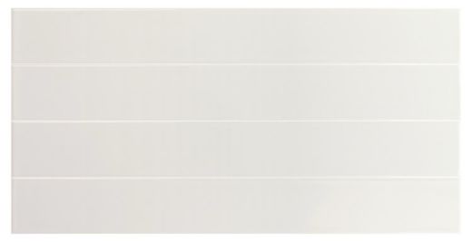 Billede af Murano Hvid Blank 5x40 cm