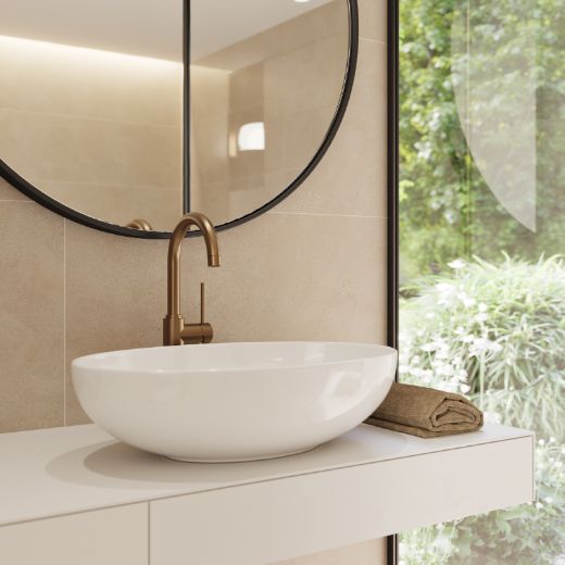 Billede af Rako Betonico Mørk Beige 1198x1198 mm