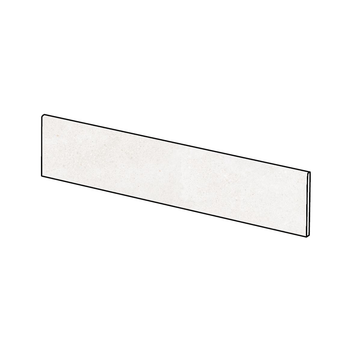Billede af Rako Betonico Hvid Sokkel 72x598 mm