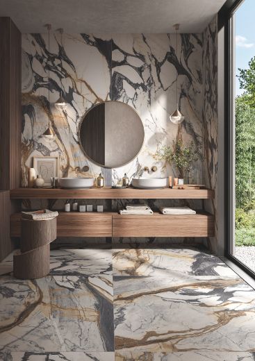 Billede af The Room Calacatta Picasso 60x120 cm (RM)