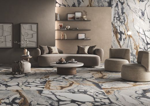 Billede af The Room Calacatta Picasso 60x120 cm (RM)