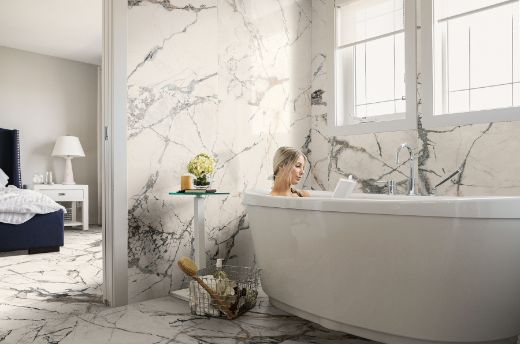 Billede af The Room Invisible White Mosaik 2,5x2,5 cm (RM - Mat)