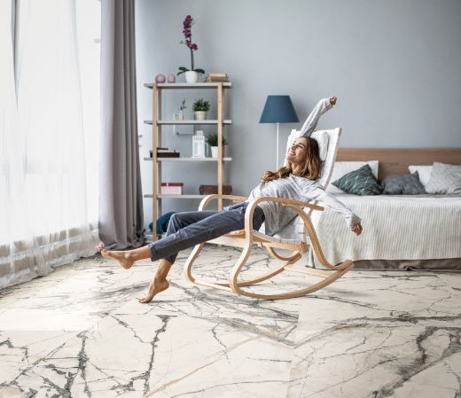 Billede af The Room Invisible White 60x120 cm (LP - Poleret)