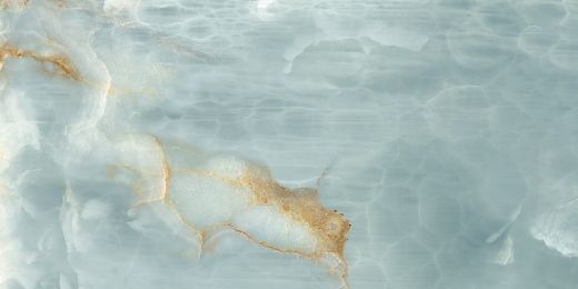 Billede af The Room Onyx Aqua Blue Gold 60x120 cm (LP - Poleret)