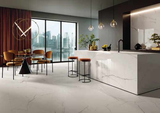 Billede af The Room Statuario Vena Piccola 120x120 cm (LP - Poleret)