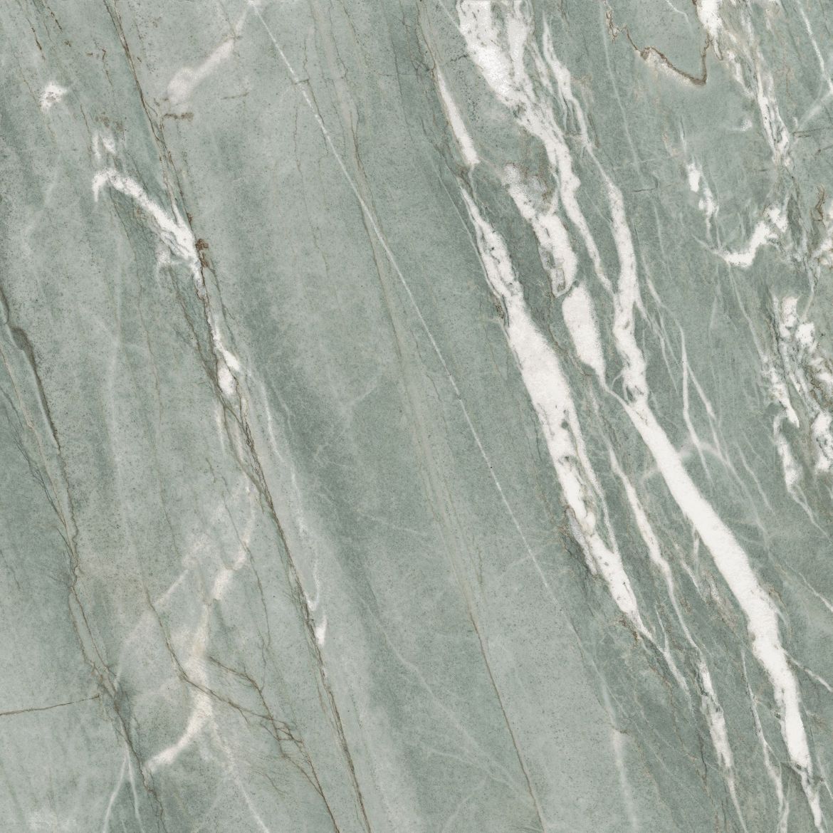 Billede af The Room Tiffany Green 120x120 cm (LP - Poleret)