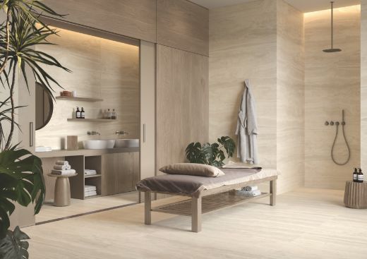Billede af The Rock Travertino Argentum 60x120 cm (RM - MAT)