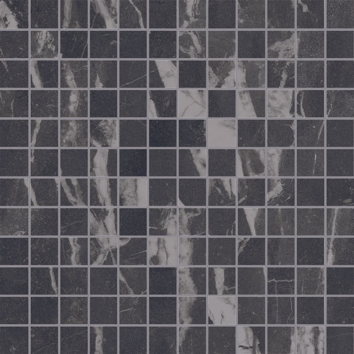 Billede af The Room Montecarlo Black Mosaik 2,5x2,5 cm (RM - Mat)