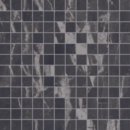 Billede af The Room Montecarlo Black Mosaik 2,5x2,5 cm (RM - Mat)