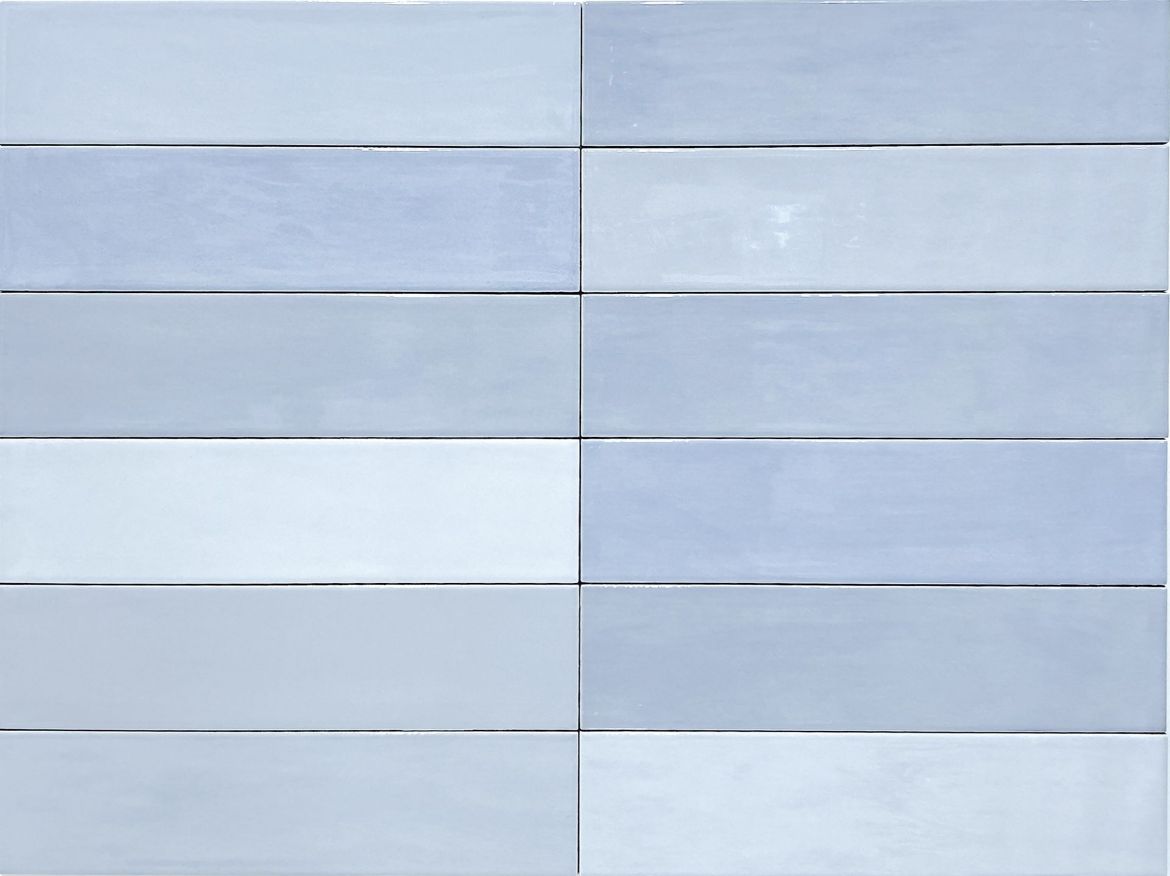 Billede af CC Zellige Lyseblå 7x28 cm