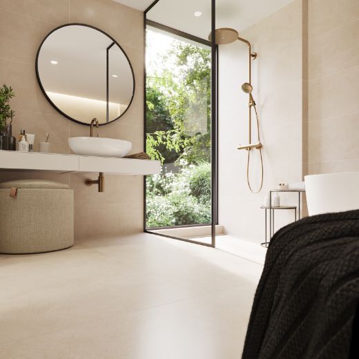 Billede af Rako Betonico Mørk Beige 598x598 mm