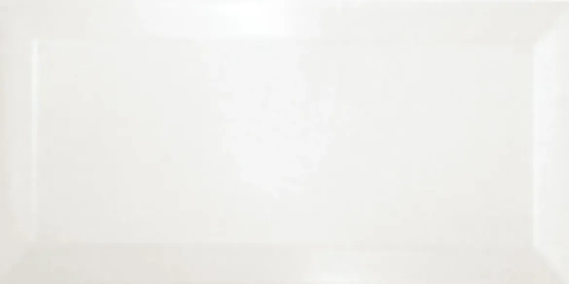 Billede af CC Metro Hvid Blank Væg 7,5x15 cm