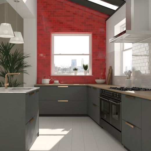 Billede af Village Volcanic Red 6,5x13,2 cm