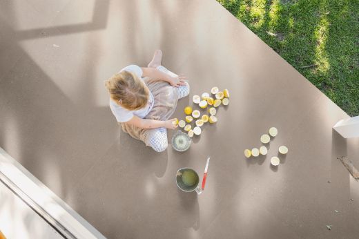 Billede af Blox Beige 120x120 cm (RM - Mat)