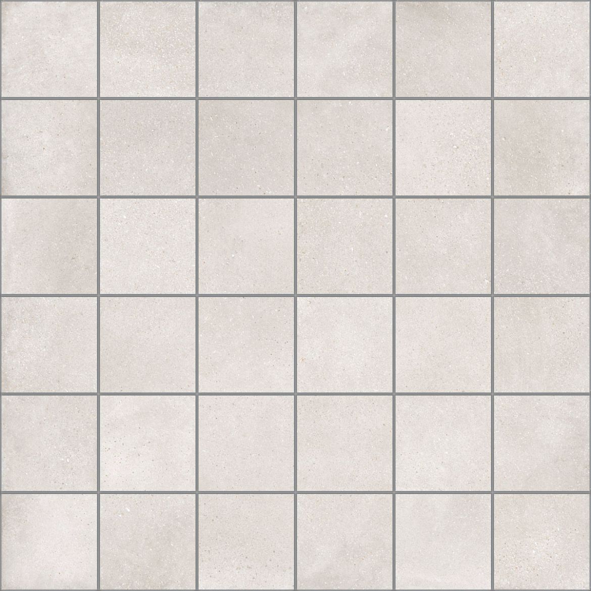 Billede af Blox White Mosaik 5x5 cm (RM - Mat)