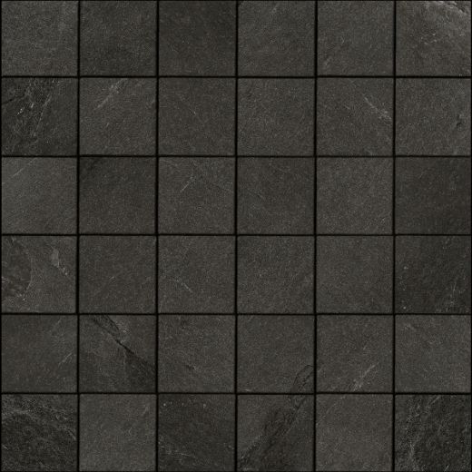 Billede af X-Rock Nero Mosaik 5x5 cm (RM - Mat)