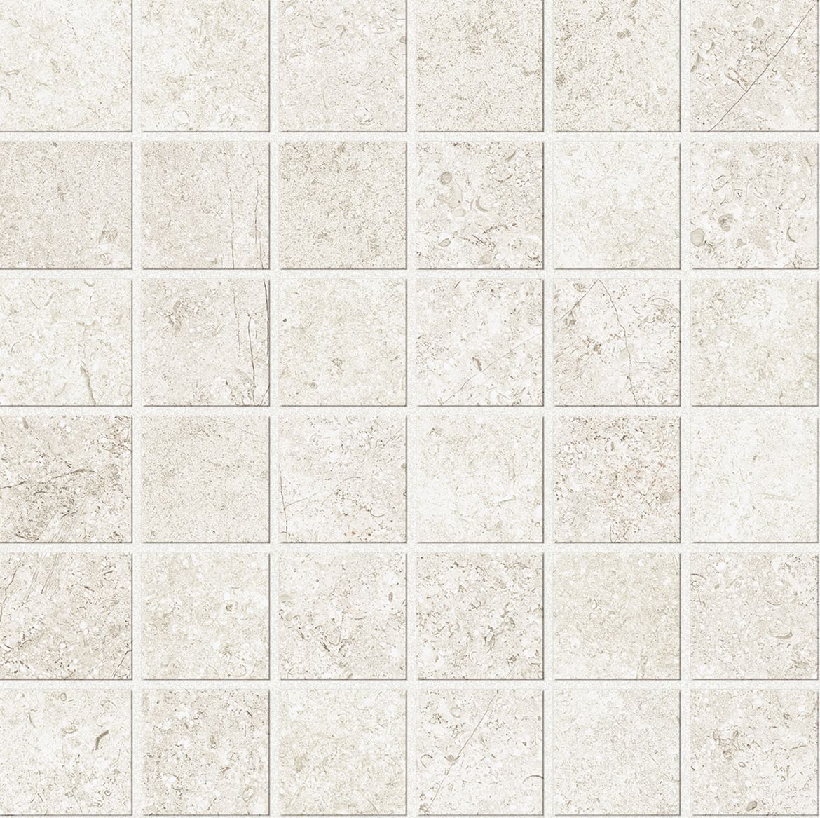 Billede af Gea Avorio Mosaik 5x5 cm (RM - Mat)