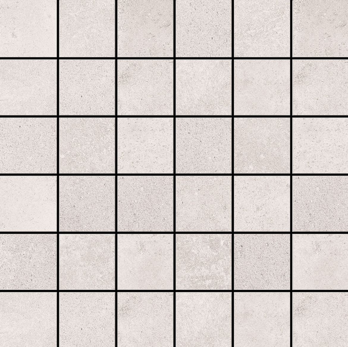 Billede af CottoFaenza White Mosaik 5x5 cm (RM - Mat)