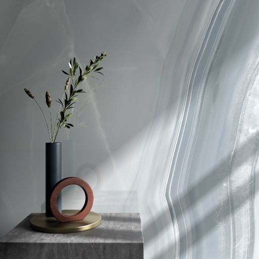 Billede af Oro Agate Blue Lace 60x60 cm (RM - Mat)