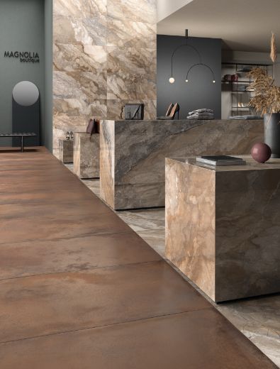 Billede af Oro Illusion Bronze 90x90 cm (LP - Poleret)