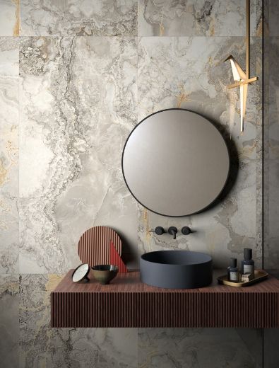 Billede af Oro Ocean Blue 90x90 cm (LP - Poleret)