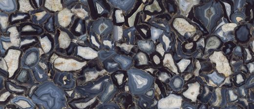 Billede af Aesthetica Agata Blu 120x278 cm (LPM - Matpoleret)