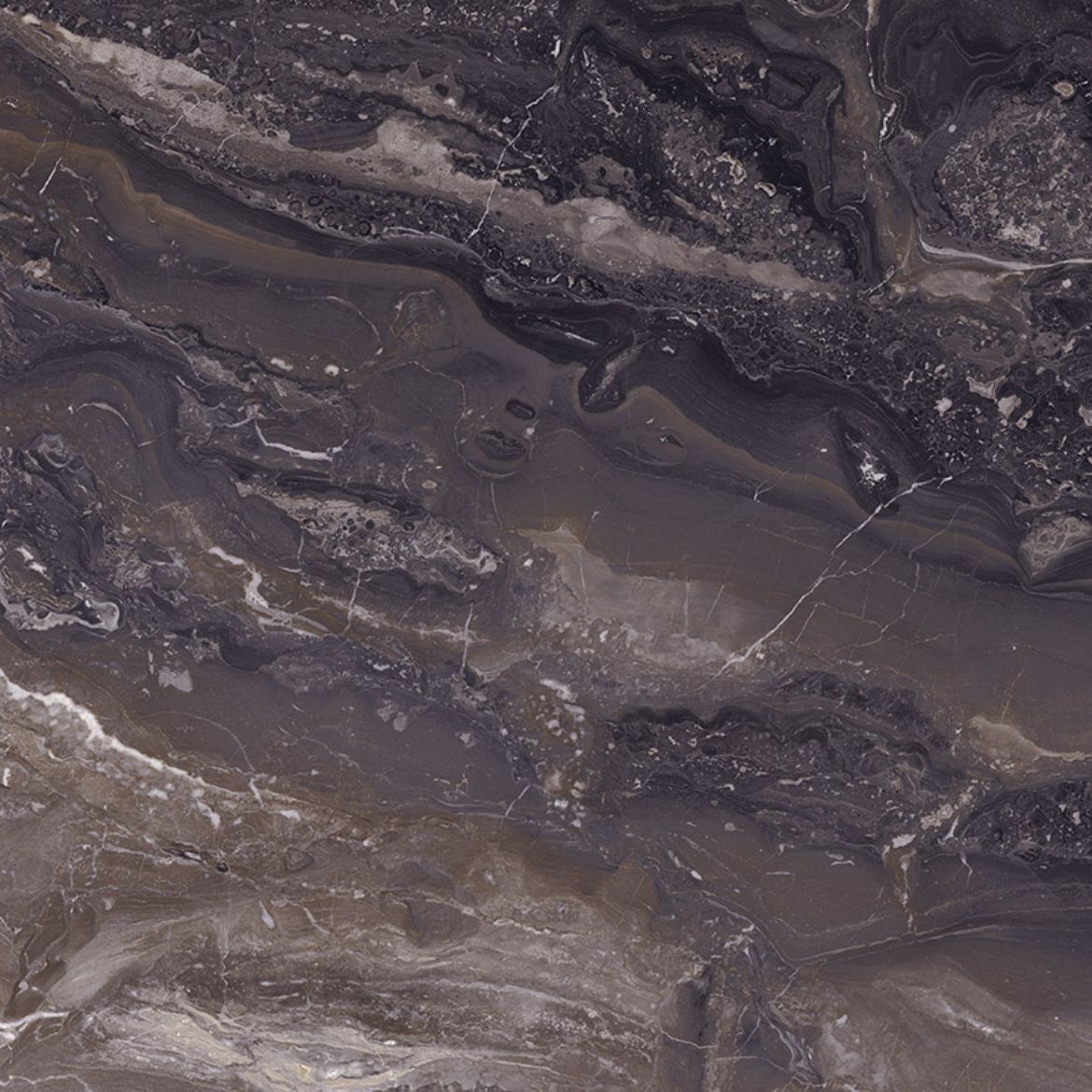 Billede af Aesthetica Arabescato Orobico Brown 120x120 cm (RM - Mat)