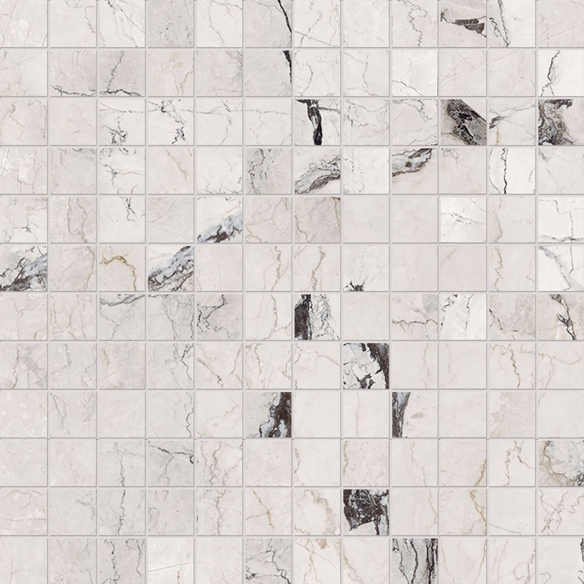 Billede af Aesthetica Camouflage Mosaik 2,5x2,5 cm (LPM - Matpoleret)