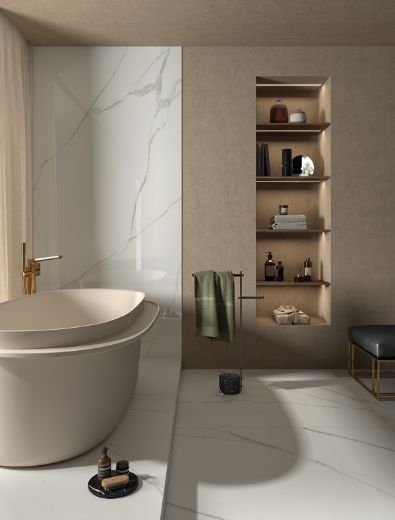 Billede af Aesthetica Statuario Extra White 120x278 cm (LP - Poleret)