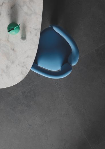 Billede af Algarve Dark Grey 120x120 cm (RM - Mat)