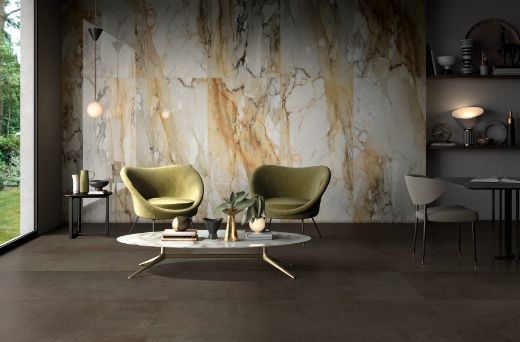 Billede af Bianco Calacatta Macchia Vecchia 90x90 cm (RM - Mat)