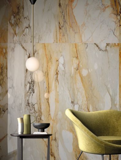 Billede af Bianco Calacatta Macchia Vecchia 90x90 cm (RM - Mat)