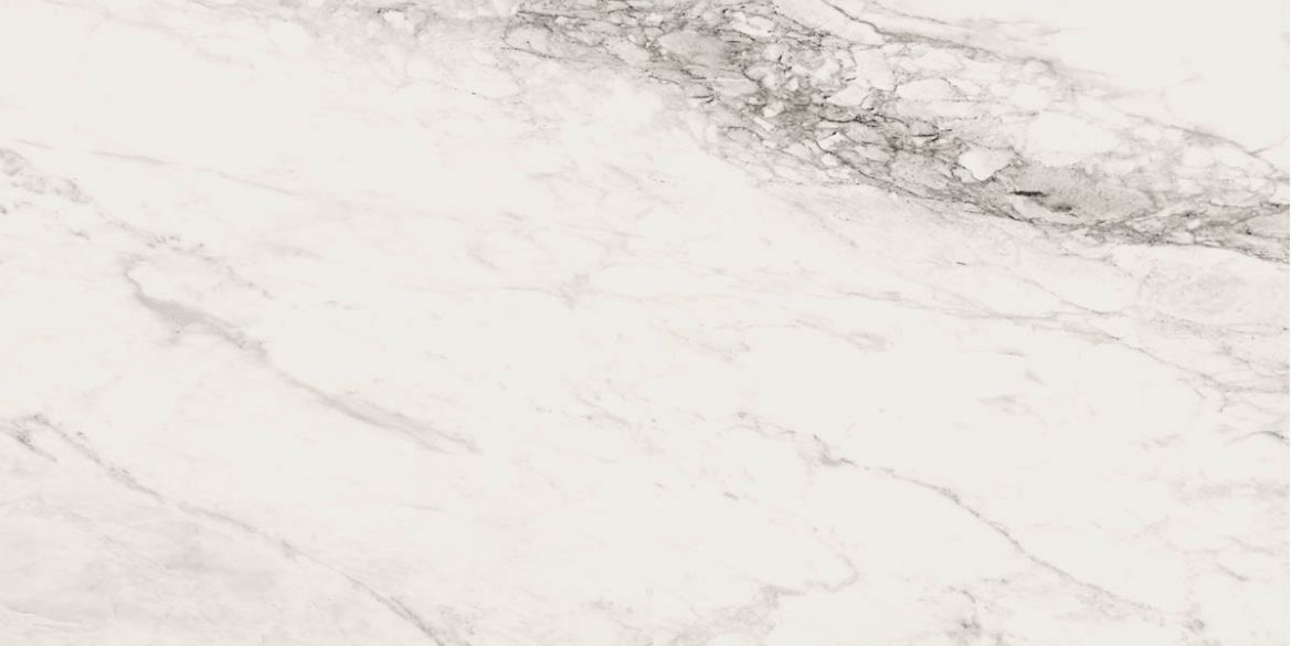 Billede af Bianco Calacatta Renoir 90x180 cm (LP - Poleret)