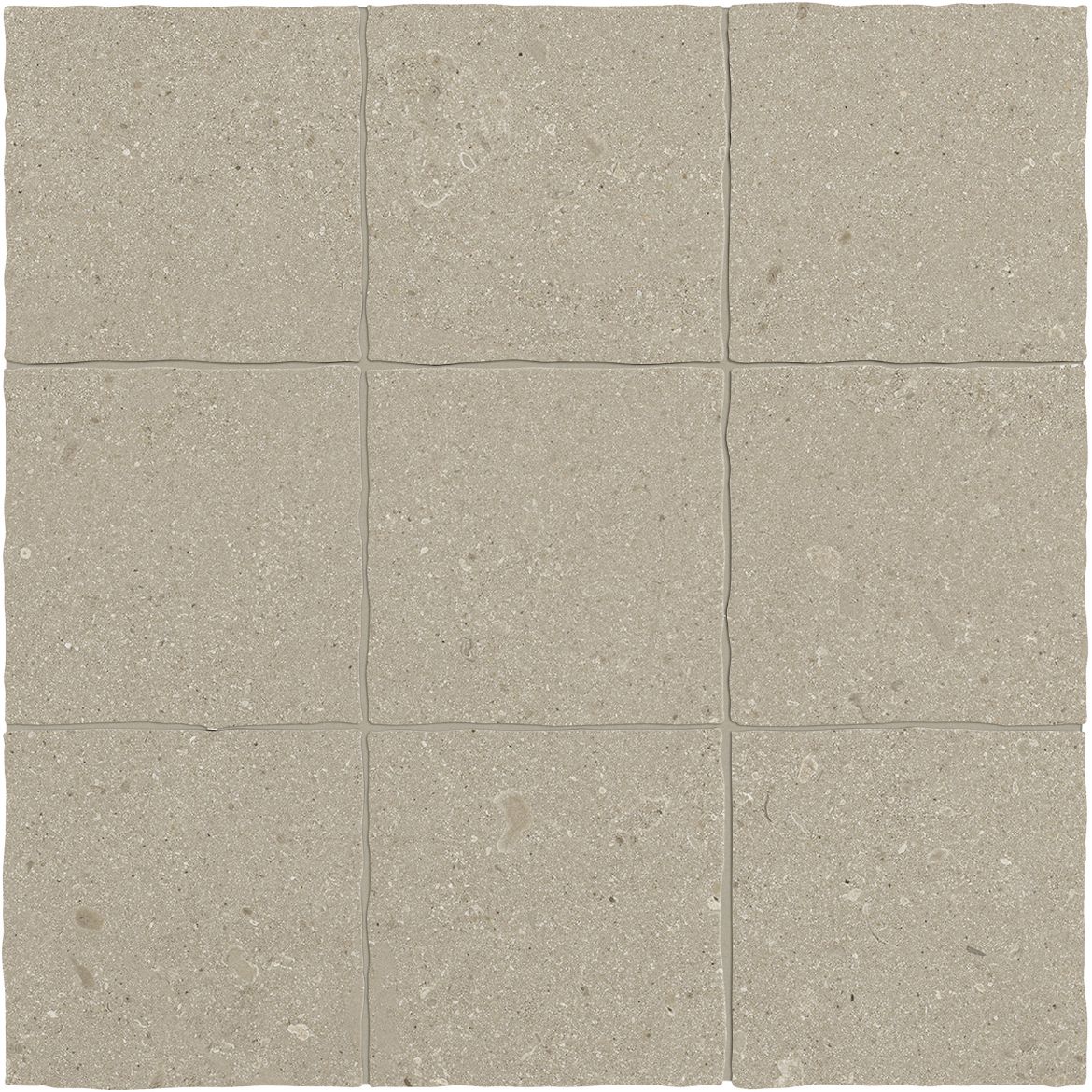 Billede af Closer Beige Scuro Tumlet Mosaik 10x10 cm (RM - Mat)