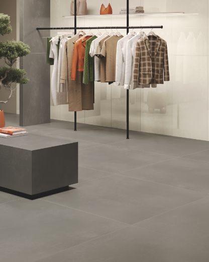 Billede af Mycro Middle Grey 60x120 cm (L - Højpoleret)