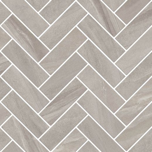 Billede af Lime-Rock Grey Sildeben Mosaik 28,5x32 cm (RM - Mat)