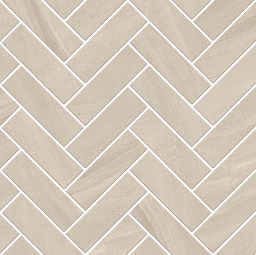 Billede af Lime-Rock Almond Sildeben Mosaik 28,5x32 cm (RM - Mat)