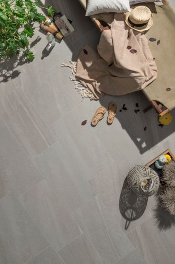 Billede af Lime-Rock Grey 75x75 cm (RM - Mat)