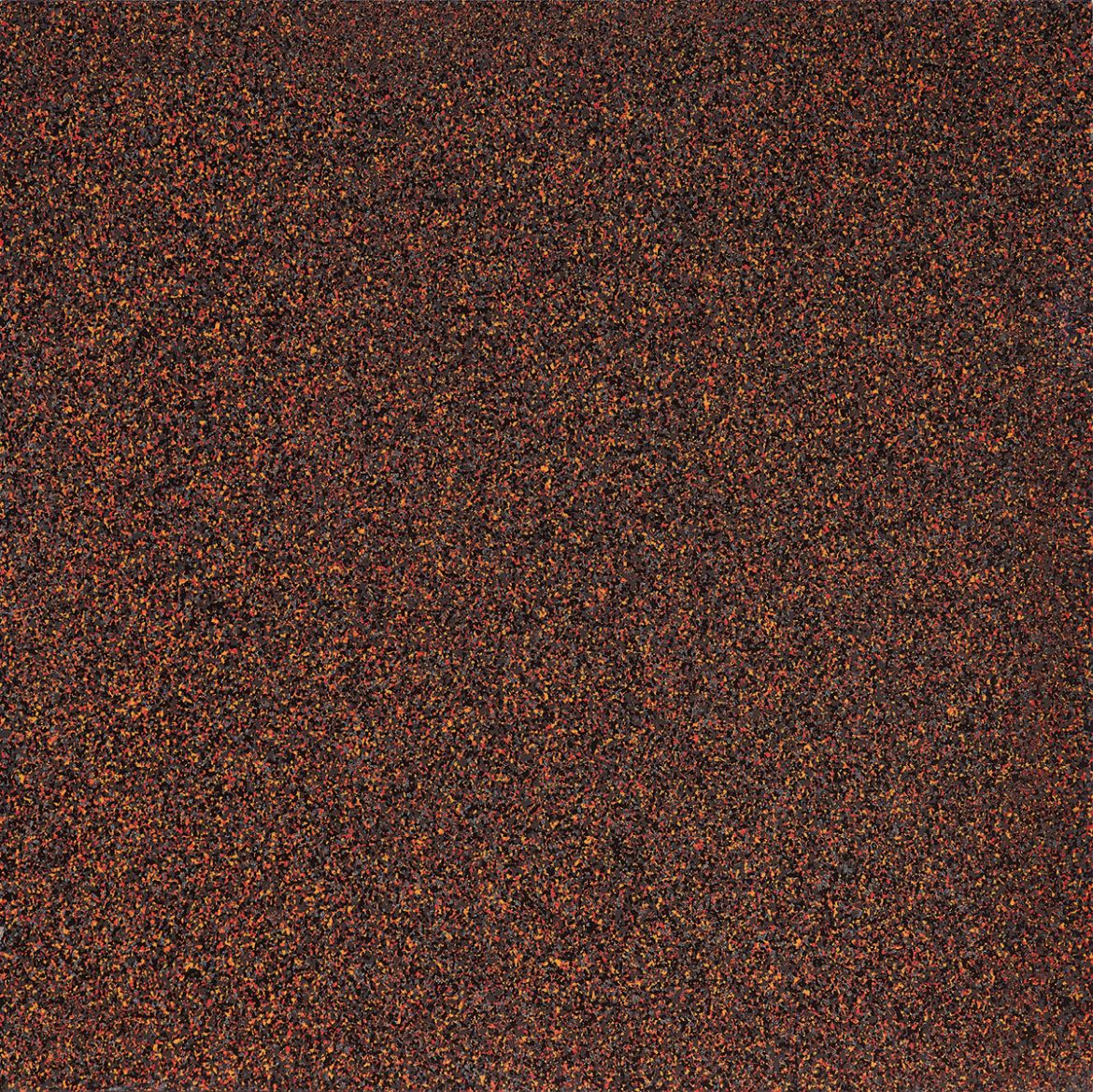 Billede af Endless Red Terrazzo 120x120 cm (LLL - Højglanspoleret)