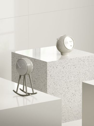 Billede af Endless White Terrazzo 120x120 cm (RM - Mat)