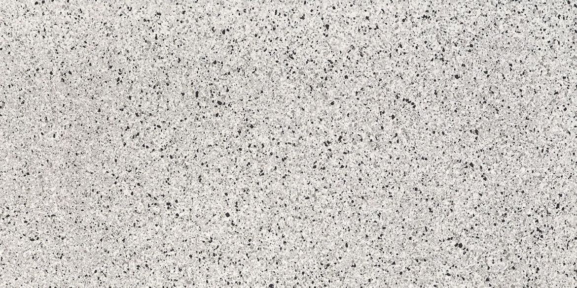 Billede af Endless White Terrazzo 60x120 cm (RM - Mat)