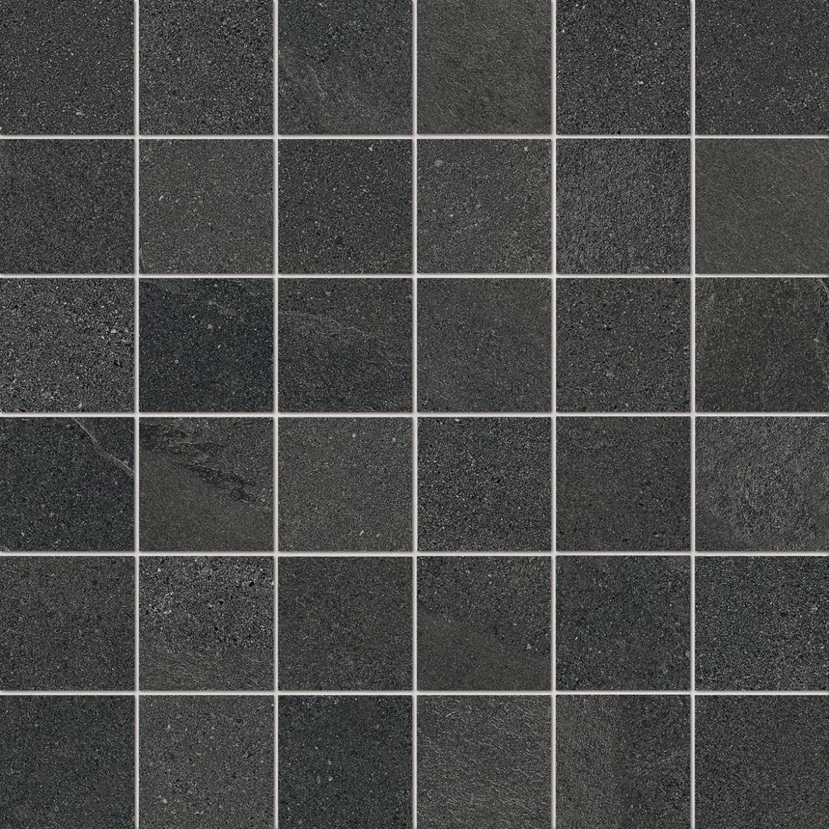 Billede af Ashima Black Mosaik 5x5 cm (RM - Mat)