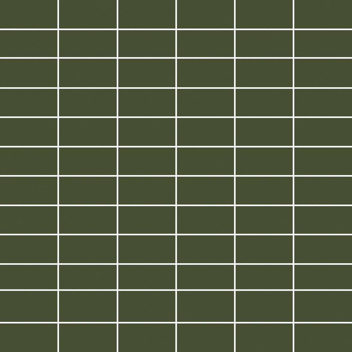 Billede af CC Pro Avocadogrøn Soft Mat Uglaseret Mosaik 22x47 mm