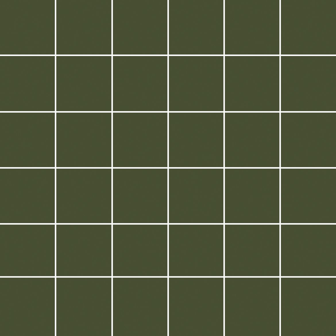 Billede af CC Pro Avocadogrøn Soft Mat Uglaseret Mosaik 47x47 mm