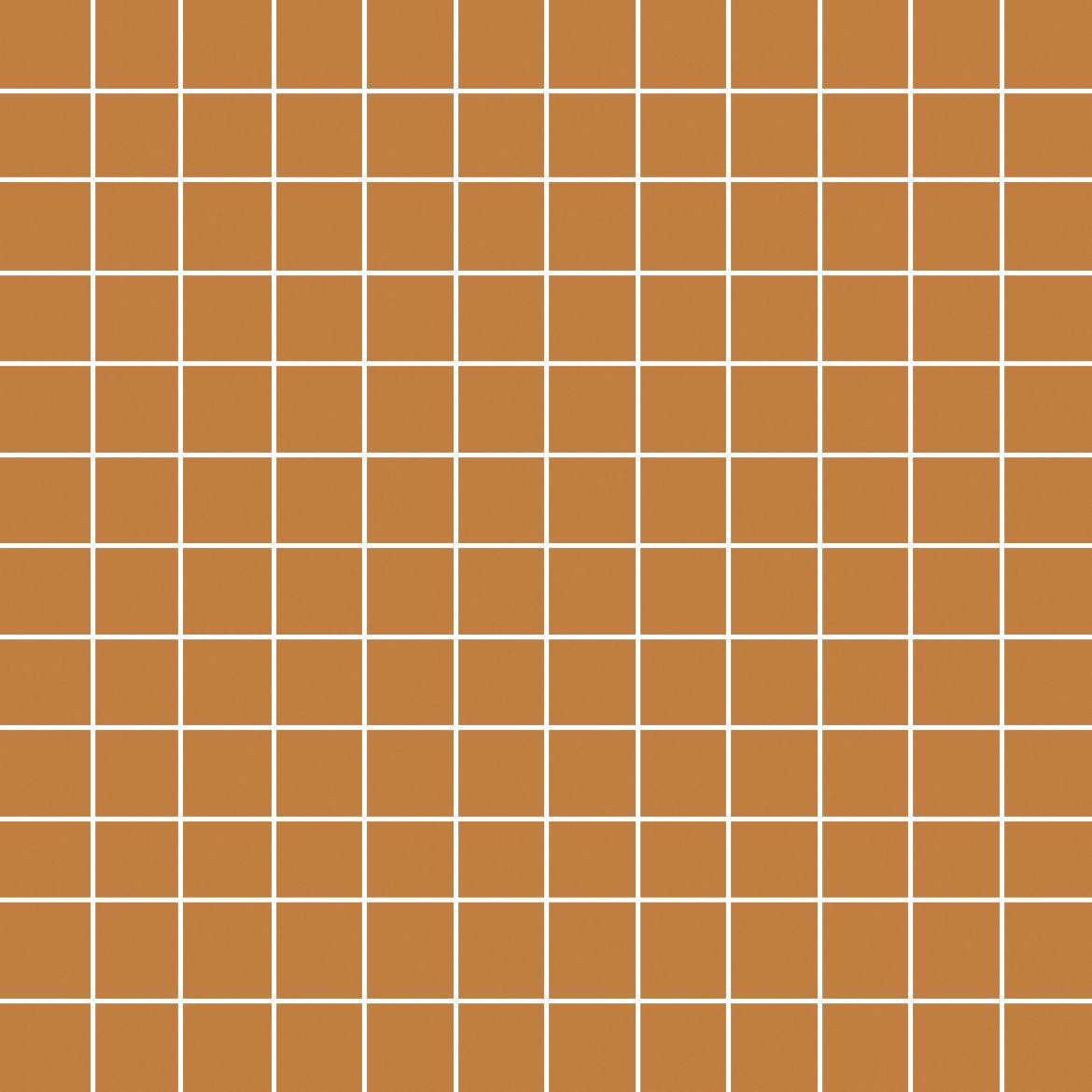 Billede af CC Pro Lys Orange Soft Mat Uglaseret Mosaik 22x22 mm