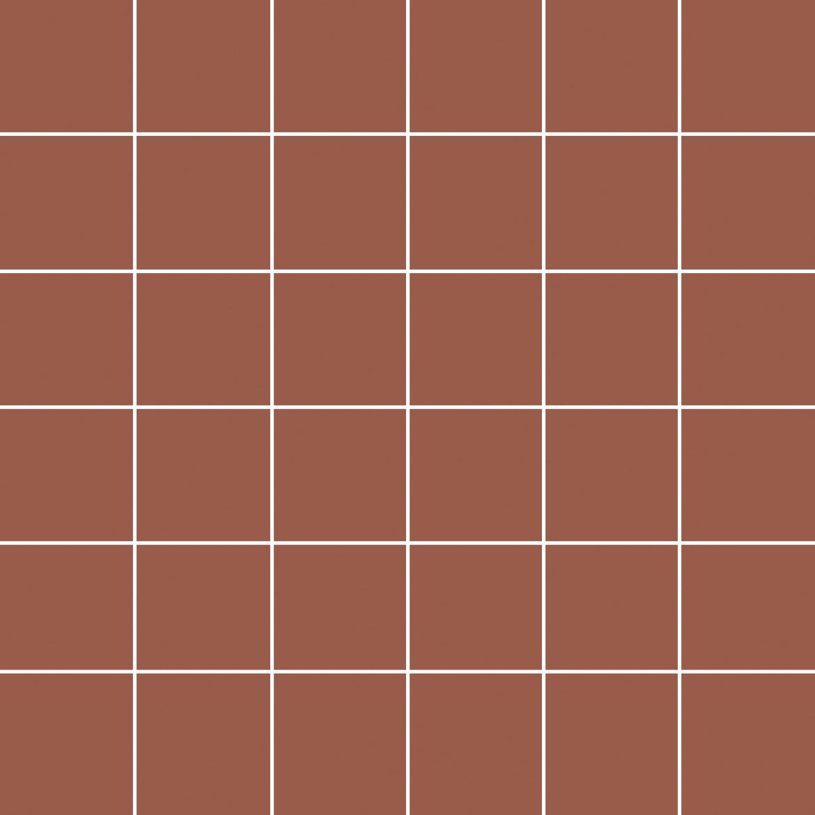 Billede af CC Pro Læderbrun Soft Mat Uglaseret Mosaik 47x47 mm