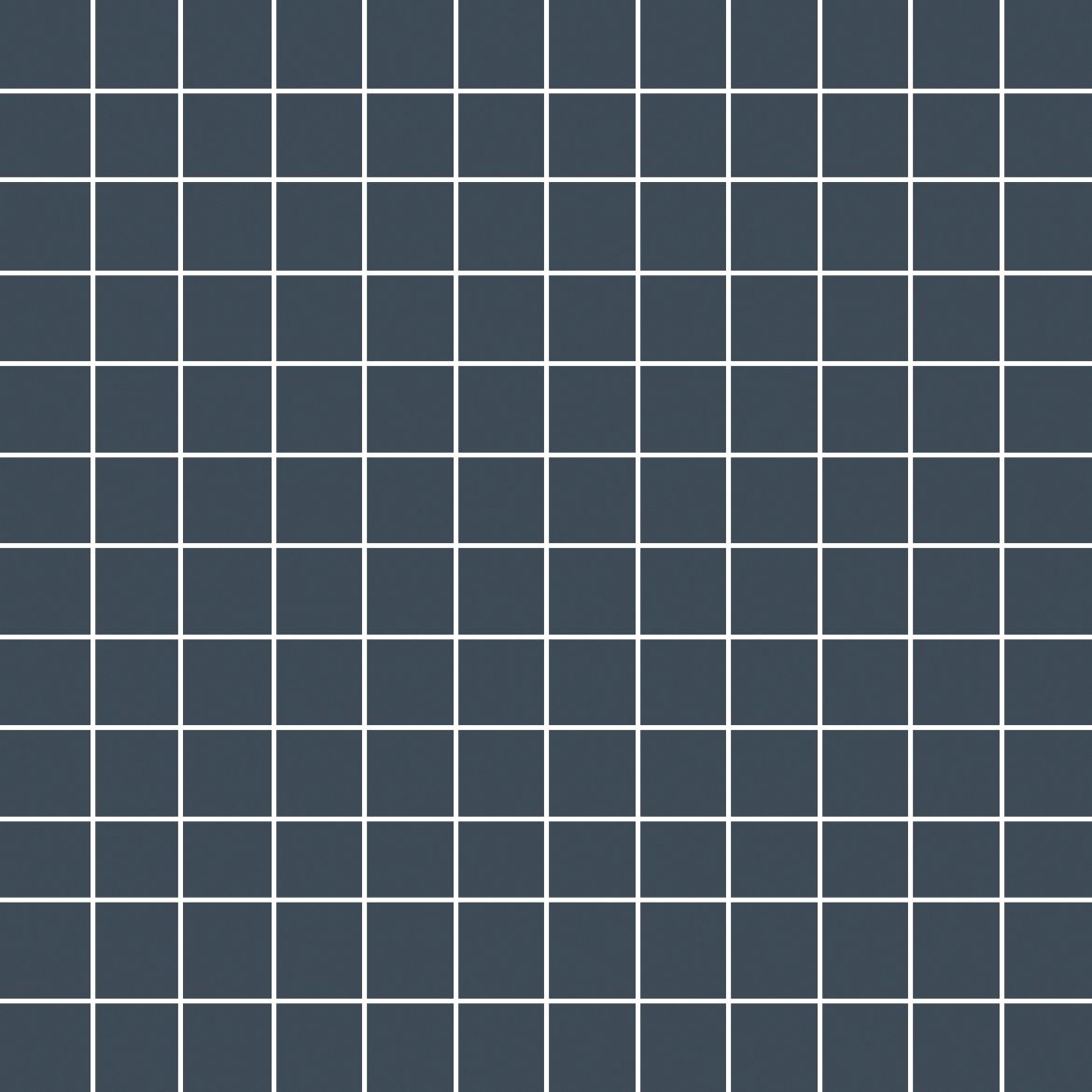 Billede af CC Pro Mørk Blå Soft Mat Uglaseret Mosaik 22x22 mm