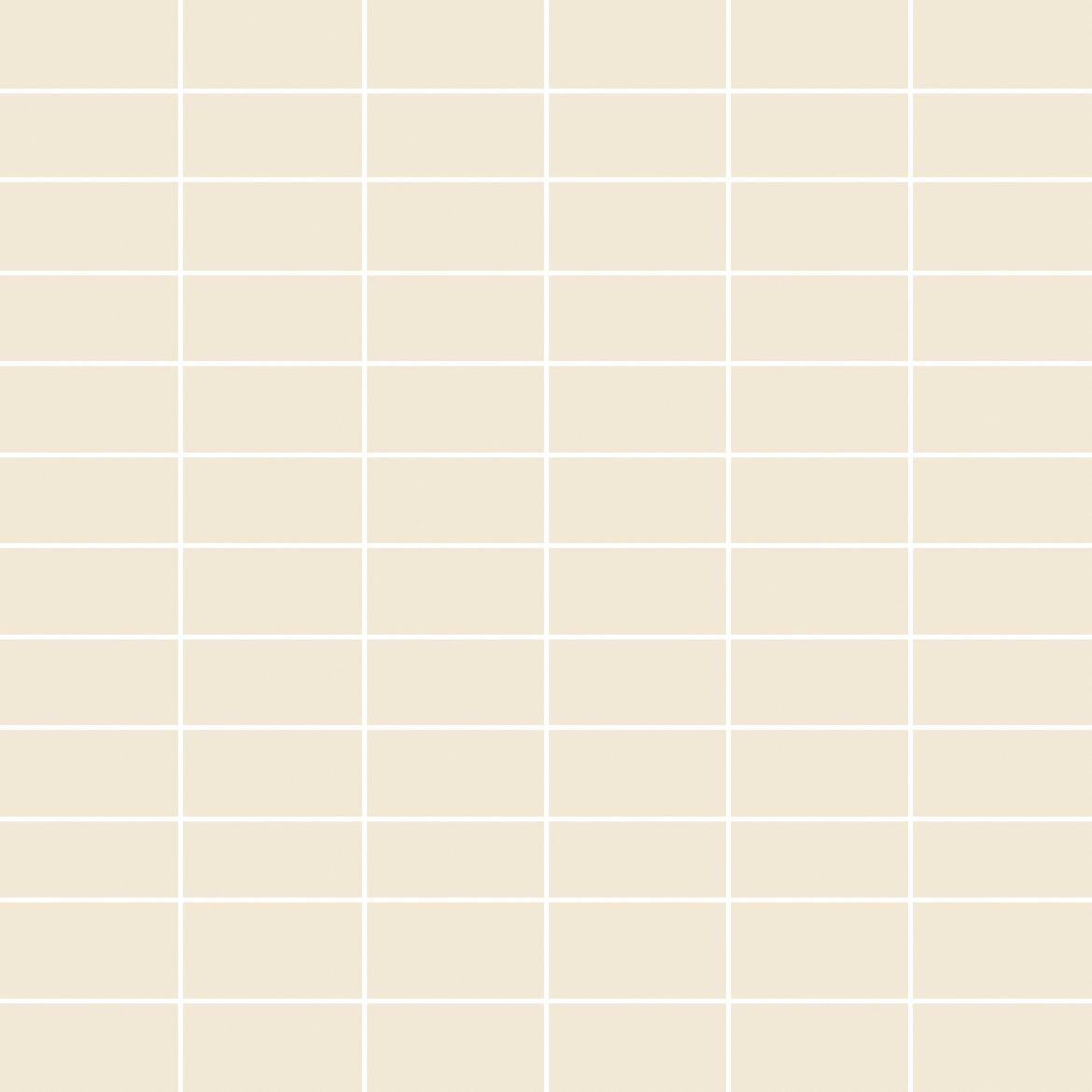 Billede af CC Pro Off-White Soft Mat Uglaseret Mosaik 22x47 mm